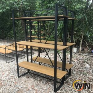 ชั้นวางของไม้